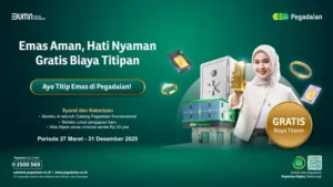 Raih Emas Murah, Titip Gratis! Promo Pegadaian Spesial
